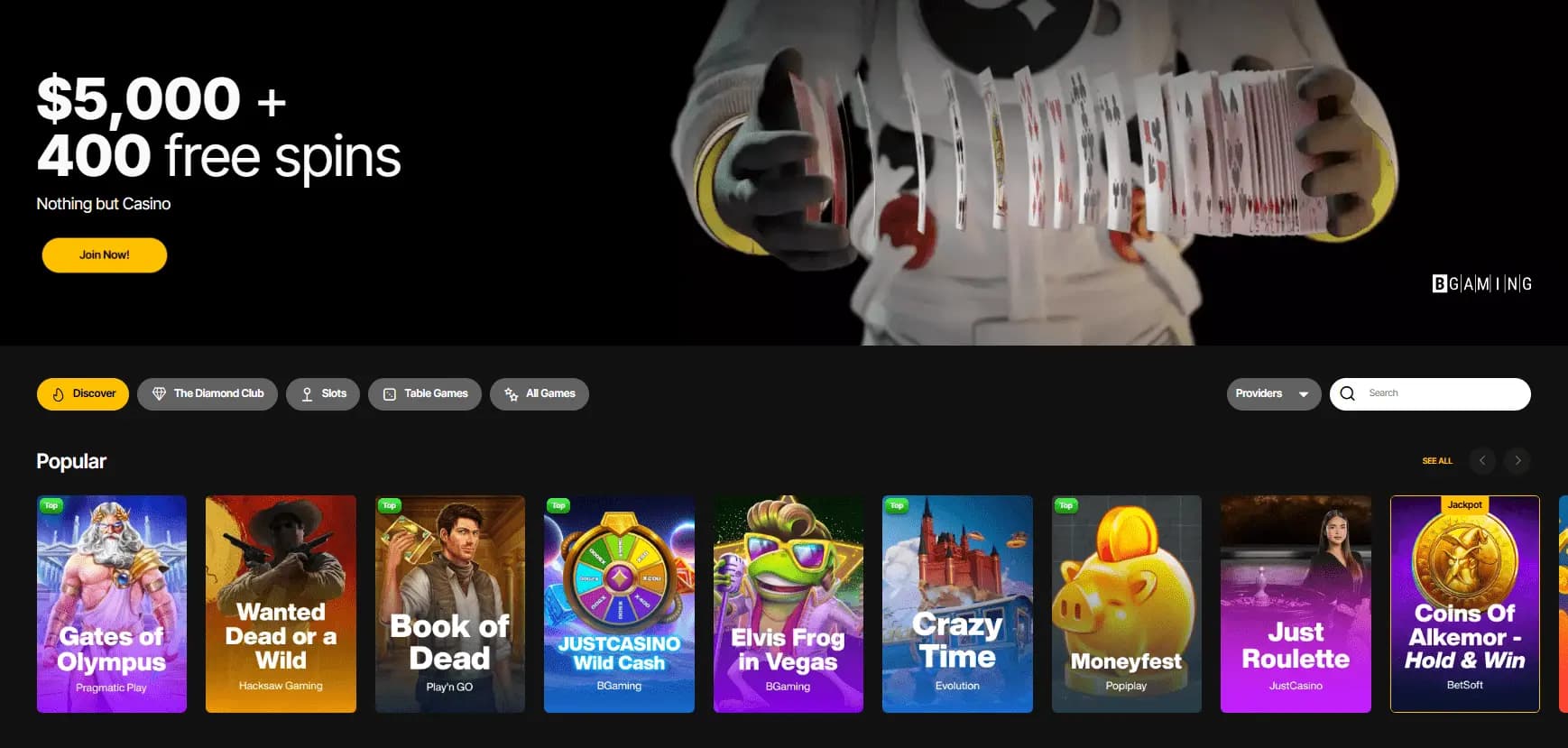 justcasino online casino